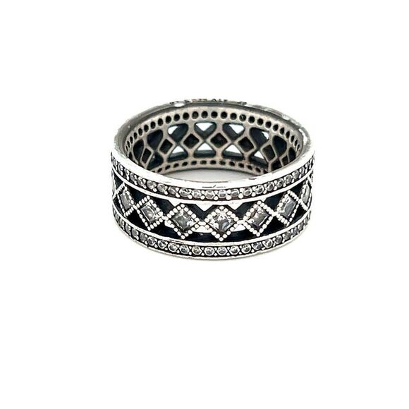 Pandora 925 Fascination Ring - Retired - Picture 1 of 7